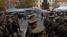 Armáda ukazuje na Hradanském námstí, jak se promnila její technika a výzbroj