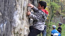 Minulou nedli dti vyrazily konen do terénu. Uily si pldenní trénink v