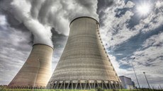 Jaderná elektrárna. Ilustra�ní snímek.