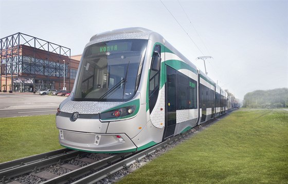 koda Transportation pedstavila svou první tramvaj pro turecké msto Konya.