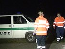 Policisté a hasii zasahovali pi poáru v áblickém háji na Praze 8, kde...