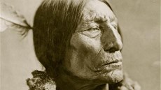 Starý bojovník kmene ajen (z knihy Indiáni - Praobyvatelé Severní Ameriky)