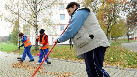 Úklid v Obrnicích.