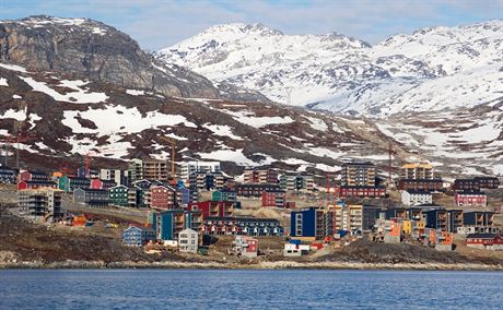 Hlavní msto Grónska Nuuk je sídlem nkolika poboek zahraniních taských...