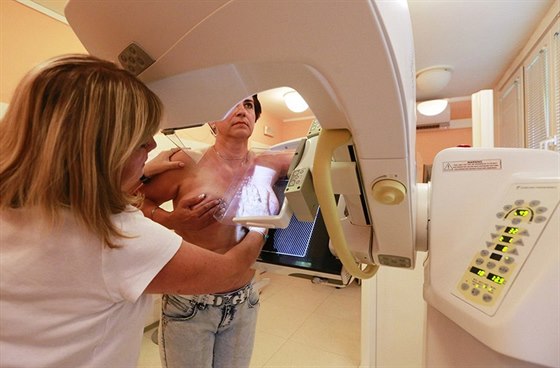 VZP nabízí bezplatné vyetení prsou od 20. kvtna do konce listopadu. Ilustraní snímek