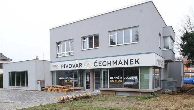 Pivovar Čechmánek sídlí ve Zlíně na ulici 2. května.
