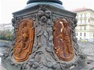 Lampy na most� Legií kv�li �patnému nát�ru pokryla rez.