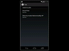 Uživatelské prostředí Nexus 5