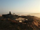 Tanky Leopard II polské armády bhem cviení Sil rychlé reakce NATO v polském...