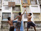 týden obrazem fotografie, basketbal, hbitov, filipíny
