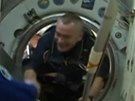 Olympijská pochode na vesmírné stanici ISS. )7. listopadu 2013)