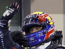 VÍTZ ZDRAVÍ DIVÁKY. Mark Webber vyhrál kvalifikaci na Velkou cenu Abú Zabí...