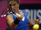 Italská tenistka Sara Erraniová ve finále Fed Cupu