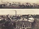 Panorama Horn�ho Ji�et�na a pohled na m�sto z Kostela Nanebevzet� Panny Marie....