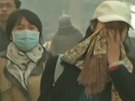 ínskou metropoli anghaj trápí smog