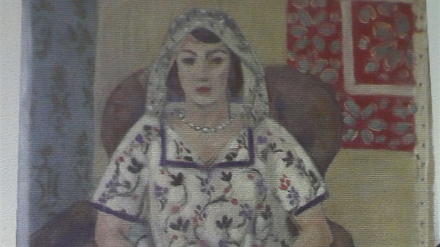 Malba francouzskho male Henriho Matisse Sedc ena.