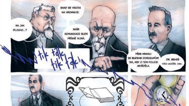 Z komiksu ei - Jak Masaryk vymyslel eskoslovensko