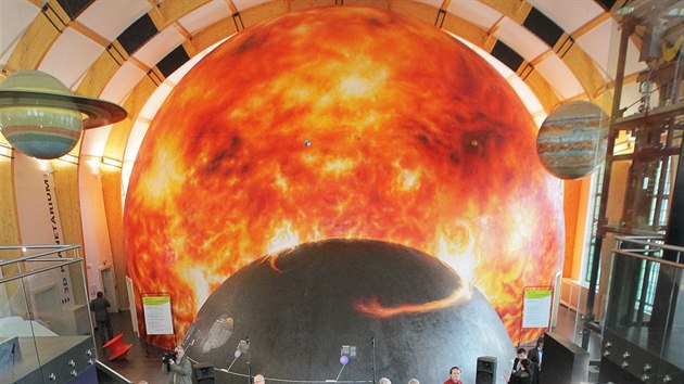 Nov 3D planetrium v Plzni.