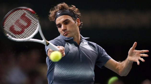 Roger Federer na turnaji v Pai