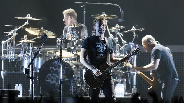 Nickelback na koncert 7. listopadu 2013 v prask O2 arn