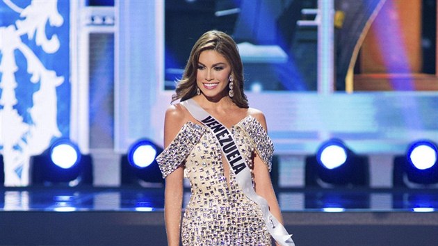 Miss Venezuela 2013 Gabriela Islerová na Miss Universe v Moskvě