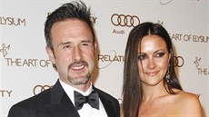 David Arquette a Christina McLartyová