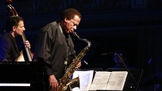 Wayne Shorter Quartet v Lucern�, 6. 11. 2013 (John Patitucci, Wayne Shorter)