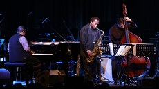 Wayne Shorter Quartet v Lucern, 6. 11. 2013 (zleva Danilo Pérez, Wayne