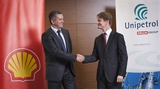 Unipetrol se dohodl se Shellem, �e od n�j koupí 16,33procentní podíl v �eské...