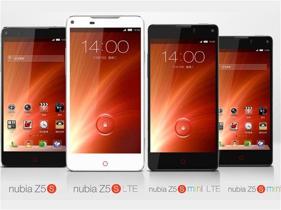 ZTE Nubia Z5 S a Z5 S mini