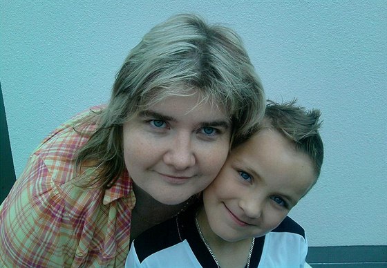 Maminka Markéta s Románkem