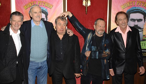 Monty Python: Michael Palin, John Cleese, Terry Jones, Terry Gilliam a Eric...
