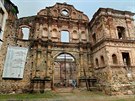 Ruiny jezuitské koleje ve starém mst (Casco Viejo) Panamy