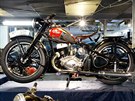 Ogar 250 z roku 1946. Motocykl který vznikal bhem druhé svtové války. S...