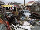 Následky ádní tajfunu na Filipínách (10. listopadu 2013)