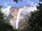 Nejvyí vodopád svta Salto Ángel ve Venezuele