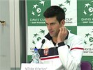 Novak Djokovi je spokojený po výhe nad Radkem tpánkem