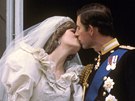 Princ Charles a princezna Diana se vzali 29. ervence 1981.
