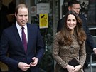 Princ William a jeho manelka Kate (19. listopadu 2013)