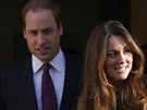 Princ William a jeho manelka Kate (19. listopadu 2013)