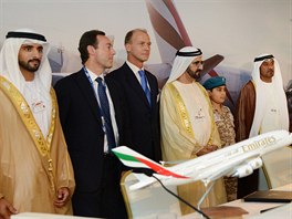 Spole�nost Emirates na dubajském aerosalonu oznámila nejv�t�í nákup civilních...