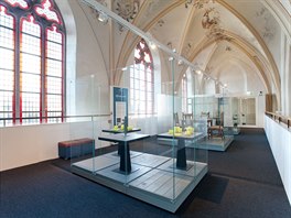 Katedrála Broerenkerk se promnila na moderní knihkupectví Waanders In de...