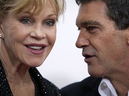 Melanie Griffithov a Antonio Banderas (18. listopadu 2013)