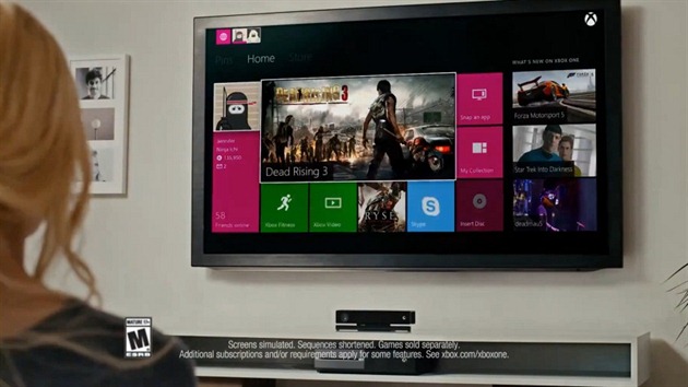 Reklama Microsoftu na Xbox One