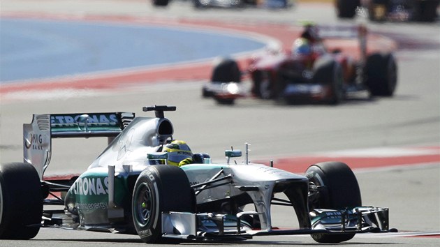 V ZATCE. Nico Rosberg ve Velk cen USA. 