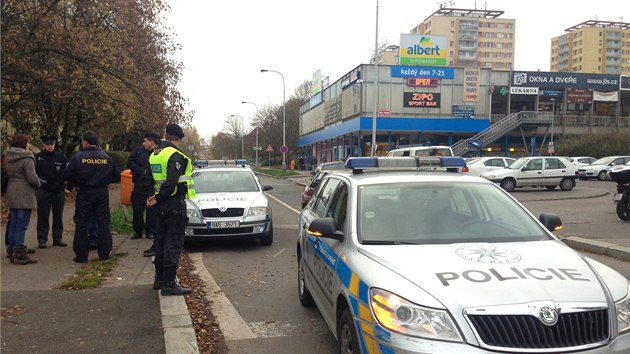 Policisté vozidlo dostihli v pražských Kobylisích.