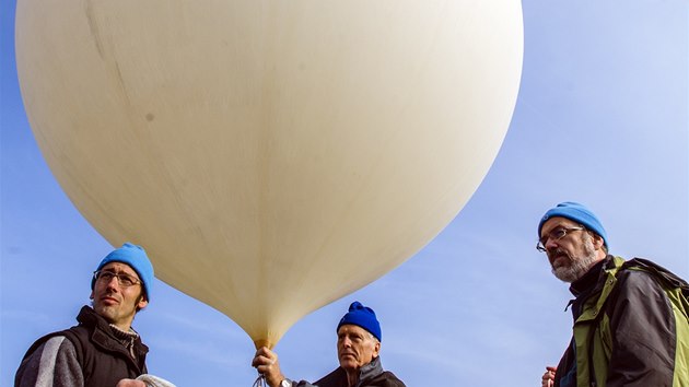 Pprava na start projektu Stratocaching (16. listopadu 2013)