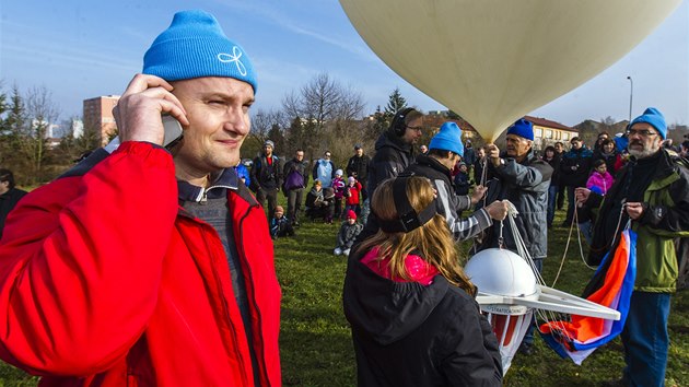 Pprava na start projektu Stratocaching (16. listopadu 2013)