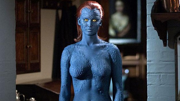 Jennifer Lawrencov ve filmu X-Men: Prvn tda (2011)