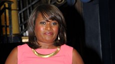 Charlene Whiteová p�i moderování jedné z charitativních akcí  v Londýn� v srpnu...